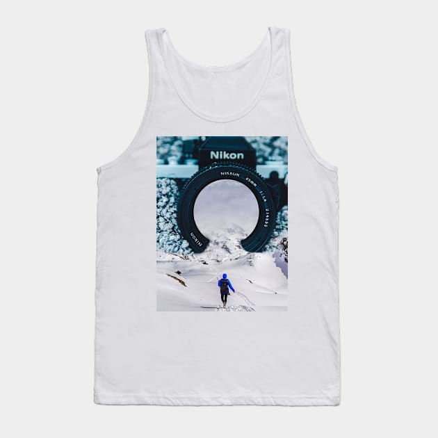 Camera Tank Top by KAZMIR SHOP